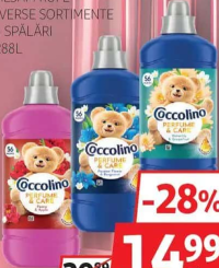 Coccolino Balsam Rufe Diverse Sortimente 56 Spălări 1.288l