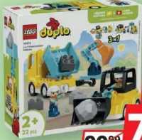 LEGO DUPLO 10475 Vehicule de construcții 3 în 1