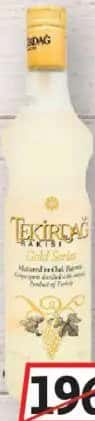 Tekirdag Raki Gold Series 0.7L