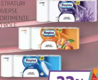 Regina Hârtie Igienică 3 Straturi Diverse Sortimente 10 Role