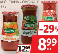 Panzani Sos Arrabiata / Sos Basilic / Napoletana / Originale 400g