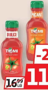Tomi Ketchup Dulce / Picant 1kg