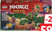 LEGO NINJAGO 71829 Dragonul pădure verde a lui Lloyd