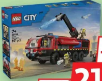 LEGO CITY 60499 Autospecială de pompieri la aeroport