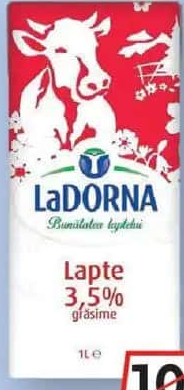 LaDorna Lapte UHT 3,5% 1L
