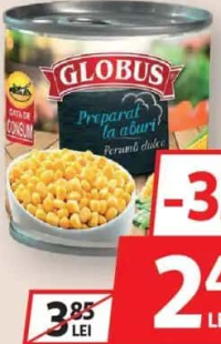 Globus Porumb Dulce 150g