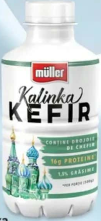Müller Kefir Kalinka 1.5% grăsime 500 g