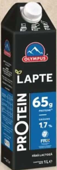 Olympus Lapte cu proteine, fără lactoză, 1.7% grăsime, 1 L