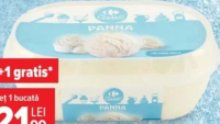 Carrefour Classic Înghețată cu frișcă 500 g