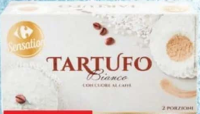 Carrefour Sensation Înghețată Tartufo cu frișcă și cafea 2 x 80 g