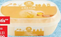 Carrefour Classic Înghețată cu aromă de frișcă 500 g