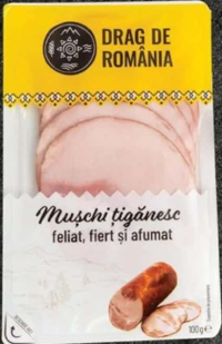 Drag de România Mușchi țigănesc feliat 100 g