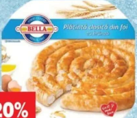 Bella Plăcintă cu brânză/dovleac/mere 800 g