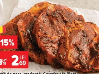 Carrefour la Piață Ceafă de porc marinată 100 g