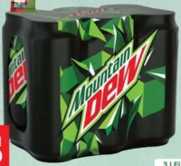Mountain Dew Original/struguri 6 x 0.25 L, per pachet