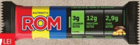 Baton proteic cu ciocolată rom și arahide/cafea Rom 41g