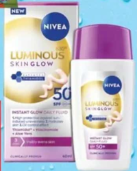 Nivea Fluid Glow SPF50+ 40ml