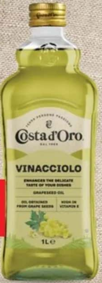 Costa d'Oro Ulei din sâmburi de struguri 1l