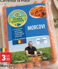 Carrefour Filiera Calității Morcovi 1 kg