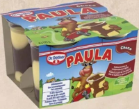 Dr. Oetker Paula Budincă cu gust de cacao și vanilie/ vanilie și cacao 4 x 125 g