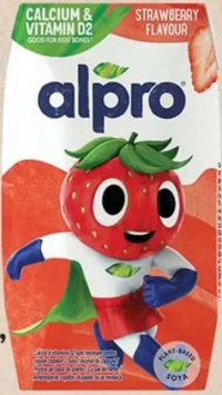 Alpro Băutură UHT pe bază de soia cu aromă de căpșuni/ovăz cu aromă de ciocolată 200 ml