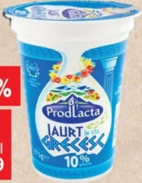 Prodlacta Iaurt în stil grecesc 10% grăsime, 375 g