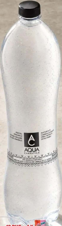 Aqua Carpatica Apă minerală carbogazoasă/forte 1.5L