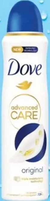 Deodorant Dove Advanced Care Original 72H 150 ml