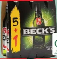 Bere blondă Beck's 6 x 0.33 L