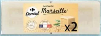 Carrefour Essential Săpun Marseille pentru rufe 2 buc. x 400 g