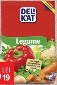 Delik'at Bază pentru mâncare cu gust de legume 1kg