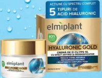 Elmiplant Cremă de zi/noapte Hyaluronic Gold 50 ml