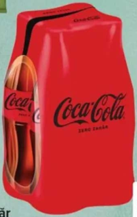 Coca-Cola zero zahăr 4 x 0.33 L, per pachet