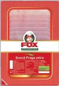 Fox Șuncă Praga extra 125 g