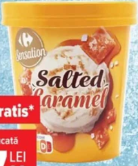 Carrefour Sensation Înghețată cu caramel sărat 500 ml