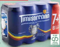 Bere blondă Timișoreana 8 x 0.5 L