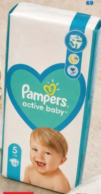 Pampers Scutece Active baby Jumbo pack
