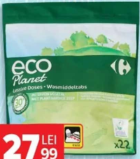 Eco Planet Detergent automat capsule 22 buc.