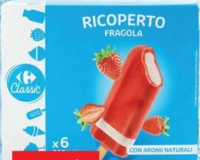 Carrefour Classic Înghețată de căpșune 6 x 50 g