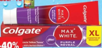 Pastă de dinți Colgate Max White Purple Reveal 125 ml