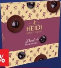 Heidi Praline cu cireșe/alune 119 g