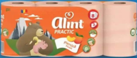 Alint Practic Hârtie igienică piersică 8 role, 3 straturi