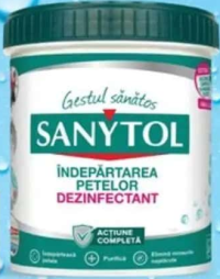 Sanytol Pudră pentru îndepărtarea petelor 450 g