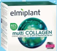 Elmiplant Cremă antirid de zi/noapte SPF 10 Multi Collagen 50 ml