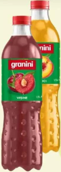 Granini Vișine / Piersici 1.5 L