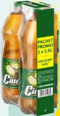 CIUCAȘ Bere 2 x 2.5 L SGR