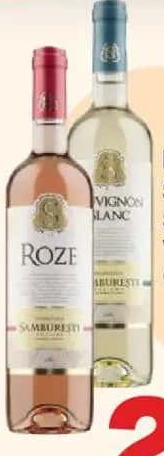 Domeniile Sâmburești Sauvignon Blanc sec / Vin rosé 0.75 L SGR