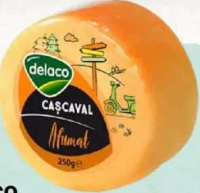 DELACO Cașcaval afumat 250 g