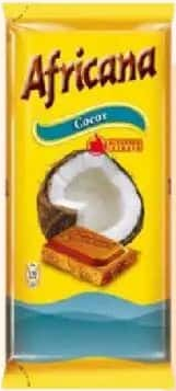 AFRICANA Ciocolată cu cocos 80 g