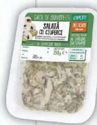 MEGA APETIT SALATĂ CU CIUPERCI, 250G
